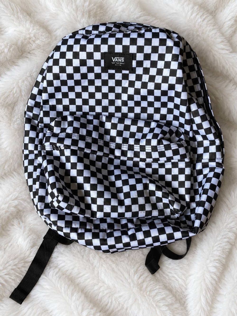 Vans Checkerboard Black & White Backpack